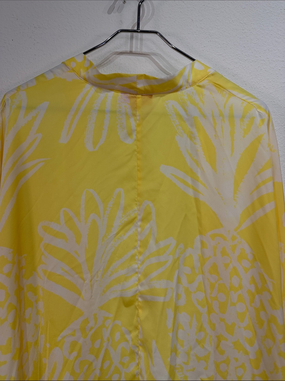 Lilly Pulitzer Target bright yellow and white plus 1X swim coverup kimono - Picture 5 of 7